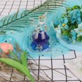 thumbnail image 3 of Figura de ángel de cristal con forma de rosa preservada en forma de encavy, 3 of 9