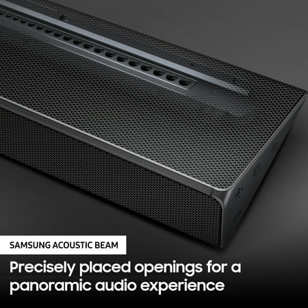 Samsung - 5.1-Channel Soundbar with Wireless Subwoofer and Acoustic Beam - Black