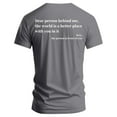 thumbnail image 3 of Zylarhe Mens Tshirts, Dear Person Behind Me The World Is A Better Place With You Hoodie Enough Sweatshirt The Hop E Hoodie Mens T Shirt Grey XXXL, 3 of 5