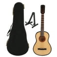 thumbnail image 2 of 1/6 Wooden Guitar, Guitar Model, Highly Simulation Can Not Play, for Office Home 17cm Guitar, 2 of 7