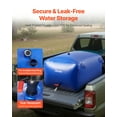 thumbnail image 4 of VEVOR Water Storage Bladder 105.7 Gallon Large Capacity Water Bag, Portable & Collapsible Soft Waters Container, Leakproof & Tear-Resistant PVC Emergency Waters Storage Tank for RV Truck & Outdoor Use, 4 of 9
