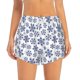 thumbnail image 2 of Balery Dark Blue Snowflakes Pantalones cortos deportivos para mujer con forro y dos bolsillos, elásticos, para entrenamiento, gimnasio, yoga-Large, 2 of 7