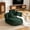 Emerald + Corduroy + Memory Foam + 1 Seat, variant on AUU Oversized Corduroy Bean Bag Chair for Adults, Bean Bag Sofa with Armrest and 3 Pillows, Foam Filler Lazy Sofa for Bedroom, Living Room, or Dorm