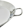 thumbnail image 3 of Garcima 16-inch Stainless Flat Bottom Paella Pan, 40cm, 3 of 6