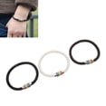 thumbnail image 4 of Pulsera Trenzada, Pulsera LGBTQ Negro Marrón Peso Ligero 3PCS Para Diario, 4 of 7