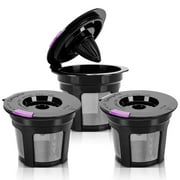 Reusable K Cups For Keurig Mini-VATID 3 Packs Fit with Keurig Express-Reusable Coffee Pods Filter-Refillable Single K CUP for Keurig Mini, 2.0 & 1.0 Brewers BPA Free