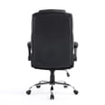 thumbnail image 6 of GENESIS Stylish Comfortable Office Desk Chair, Customer Rolling Seat, Butterfly mechanism Adjustable Height Perfect for Office, Conference Room, Reception, Waiting Area, Black, 6 of 7