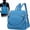 B, variant on Mini Nylon Women Backpacks,Small Ladies backpacks Casual Lightweight Women Shopping Travel Daypack (Beige)