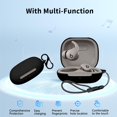 thumbnail image 2 of Funda para Beats Powerbeats Fit NOUKAJU con accesorios, color negro, 2 of 7