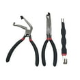 thumbnail image 3 of 3 pcs Electrical Disconnect Pliers Electrical Connector Pliers for Cars, Fuel Line Petrol Clip Pipe Separator, Automotive Hose Disconnect Tools for Push Tab Style Plugs, 3 of 7