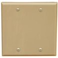 thumbnail image 1 of Morris Products 81520 Lexan Wall Plates 2 Gang Blank Ivory, 1 of 1