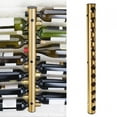 thumbnail image 3 of Estante Vertical de Acero Inoxidable ANGGREK para Botellas de Vino tinto 8 orificios plateados, 3 of 7