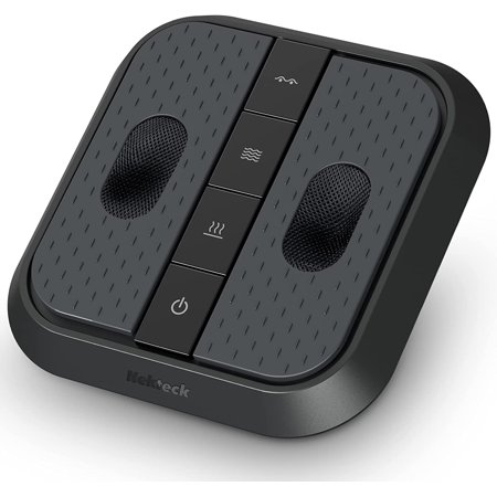 Nekteck Vibrating Foot Massager with Heat Electric Foot Massager Machine for Circulation and Pain Relief 5 Modes and Intensities Multi Relaxation Gifts for Men and Women