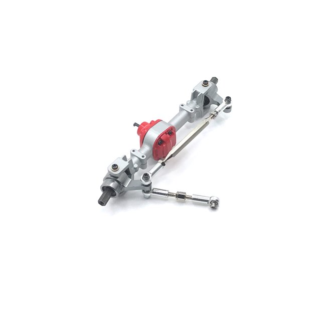 Vogacara Eje delantero Eje trasero Artesanía Pieza reemplazada Accesorios para vehículos de juguete Suministros para automóviles RC Juego de ejes de Kits de construcción modelo Eje frontal Vogacara FN011190-01