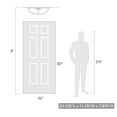 thumbnail image 4 of Golden Lighting 3167-FM24 PW Colson 24 in. Flush Mount Ceiling Light, Pewter, 4 of 4