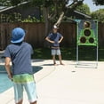 GoSports Red Zone Challenge Football Toss Game Includes Target, 4