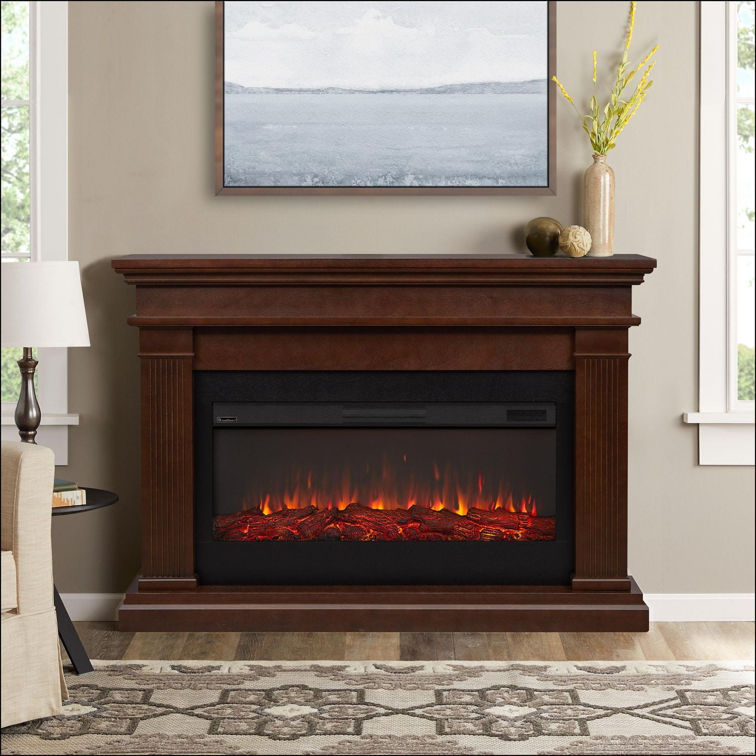 Beau 59" Landscape Electric Fireplace