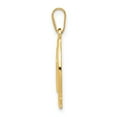 thumbnail image 2 of 14k Yellow Gold Ichthus Fish Pendant Charm, 2 of 4