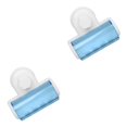 thumbnail image 4 of Injueey Soporte para cepillo de con 5 agujeros, ventosa para montaje en pared, soporte para cepillo de dientes, cubierta antipolvo, accesorios de No.1 2piezas Injueey CBP588955, 4 of 5
