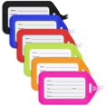 thumbnail image 1 of Luggage Tags 6 Pack Luggage Tags Bulk Pack, 1 of 5