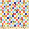 thumbnail image 2 of Checkered Fruit Cotton Calico Fabric, 2 of 2