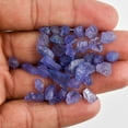 thumbnail image 4 of QNAVIC Natural Raw Tanzanite Tiny Rough Rock Gemstone, Chakra Healing Energy Birthstone Crystal for Jewelry Making Supplies, Birthday Gift, DIY Crafts, Wholesale Bulk Lot 50 carats, 4 of 5
