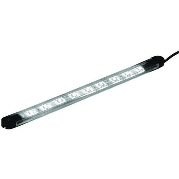 T-H Marine Supplies LED-33279-DP 4 in. LED Flex Strip Lights with Track Ends & Hardware, Black & White