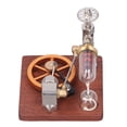 thumbnail image 2 of Stirling Engine Model, Beech Base Stirling Engine Model Set Multipurpose Table Ornamen For Mechanical Learning ANGGREK Otros, 2 of 8