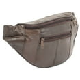 thumbnail image 3 of Genuine Leather Crossbody Waist Bag/Fanny Pack/Organizer with Adjustable Belt, Small Waist Fanny Packs, 3 of 5