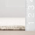 thumbnail image 2 of nuLOOM Speckled Wool-Blend Area Rug, 6' x 9', Alabaster, 2 of 9