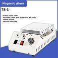 thumbnail image 2 of Magnetic Stirrer Digital Thermostat Heating Magnetic Stirrer Laboratory Electric Stirrer Mixer Speed Temperature Control Timing
--------
Wide Range of Uses, 2 of 7