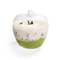 thumbnail image 5 of Oasis Creations Apple Shape Dessert Cup - 4 ounces - 50 Count - Lids & Spoons Included - Clear Plastic - Appetizer Cup - Parfait Cup - Dessert Cup -Disposable or Reusable, 5 of 6