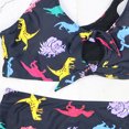thumbnail image 3 of Traje de baño HUOGUO sexy para mujer, talla grande, estampado animal, tirantes divididos, 3 of 4
