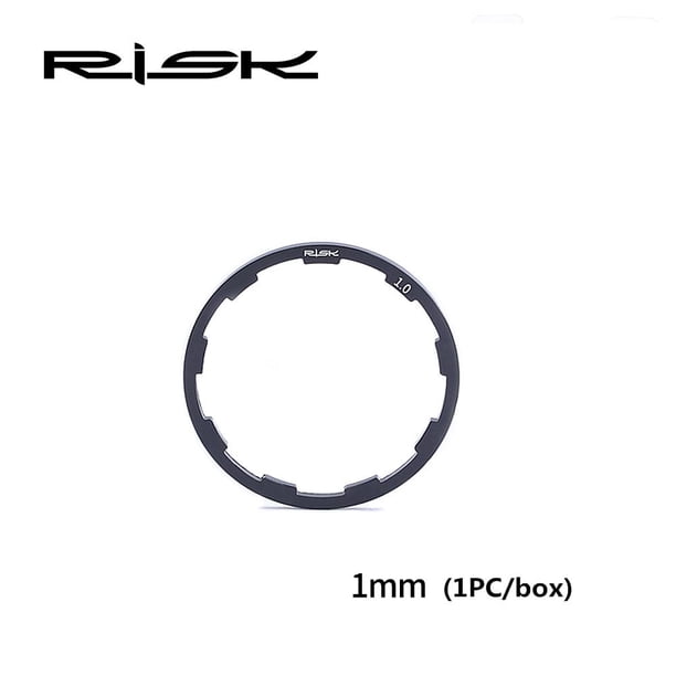 Arandela de buje de bicicleta de carretera RISK MTB 10S 11S junta de soporte inferior de bicicleta 1mm Ndcxsfigh Accesorios para bicicletas