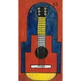 thumbnail image 3 of Joaquín Torres-García 15x24 Black Modern Framed Museum Art Print Titled - The Guitar (1935), 3 of 5