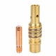 thumbnail image 2 of Punta de contacto de soldadura MIG MB15 15AK, 0,6mm, 0,8mm, 0,9mm, 1,0mm, 1,2mm, boquilla protectora para suministros de soldadura Rilon Riland Jasic, soldadora,boquillas soldadura mig,boquilla mig, 2 of 5