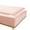Blush, variant on Grace Linen Zipper Fitted Sheet Twin Size(39X75) - Includes 2 Zip On Sheets +1 Bottom Fitted Base - Fit's 8” In Deep Pocket - Blush Color