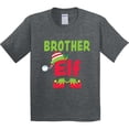 thumbnail image 3 of Inktastic Christmas Brother Elf Youth T-Shirt, 3 of 5