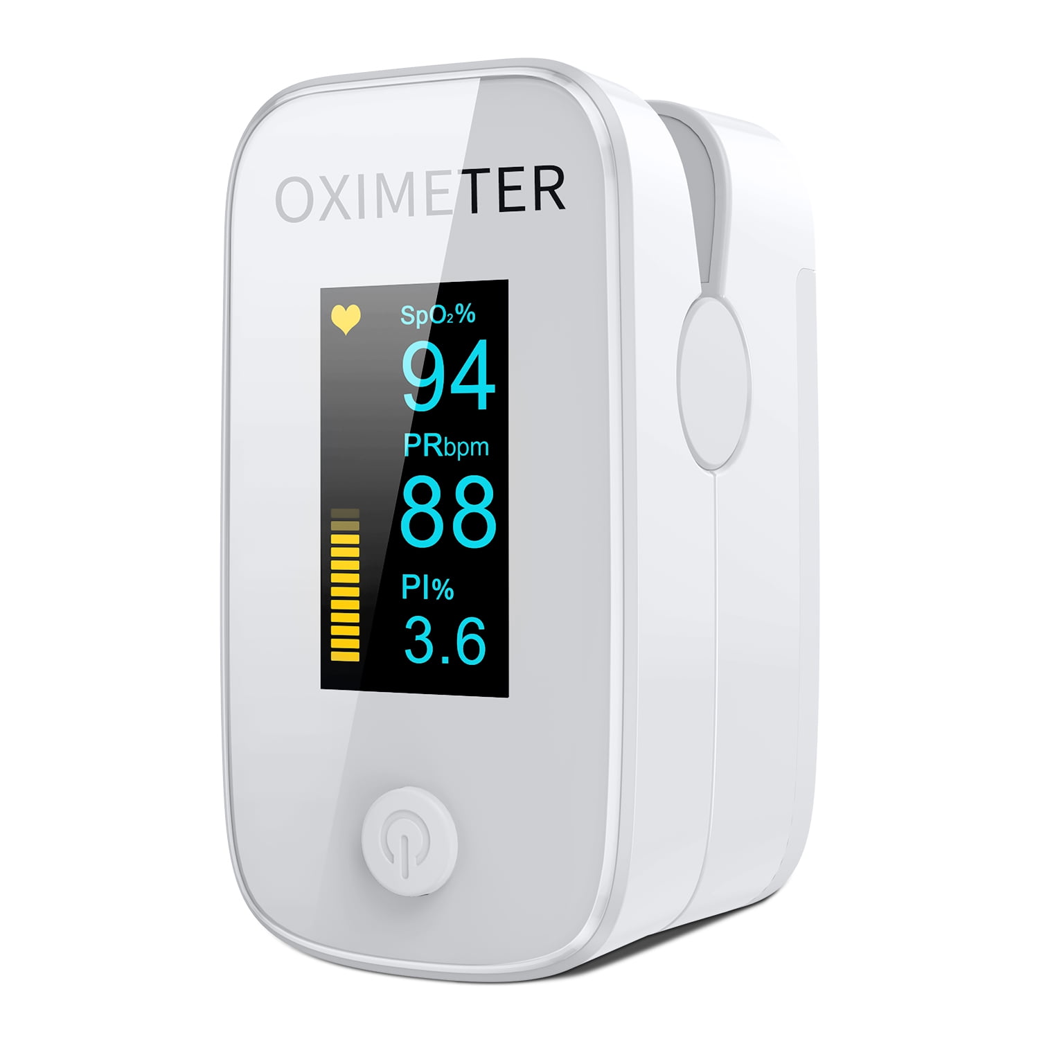 Mommed Pulse Oxygen Meter, Blood Oxygen Saturation with Pulse Rate and Perfusion Index, Pulse Oximeter for Kid, Spo2 Pulse Oximeter, for Adult and Kids