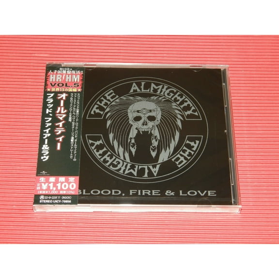 The Almighty - Blood Fire & Love (Japanese Pressing) - Music & Performance - CD