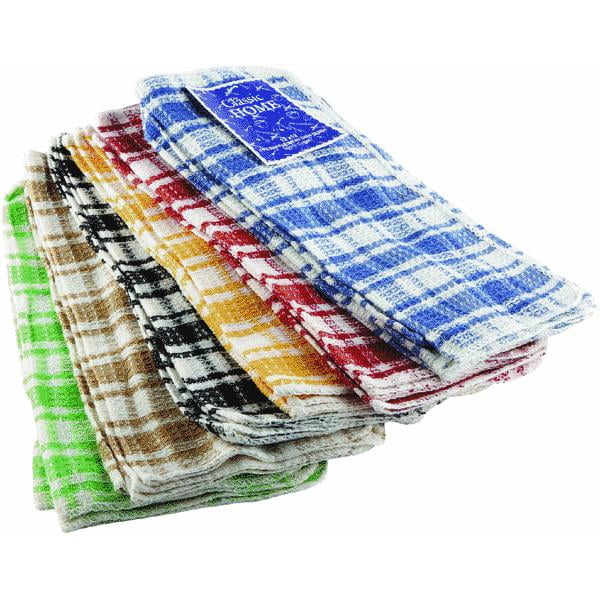 Soft Textiles 24 Pack 100 Cotton Multi Color 12x12 Waffle Weave Kitchen Dish Cloths Walmart