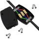 thumbnail image 4 of Caja de conexiones de polipropileno de 4 piezas, práctica caja de conexión, conector de cable eléctrico reutilizable para cables de dispositivos eléctricos (13 A, 250 V), 4 of 5