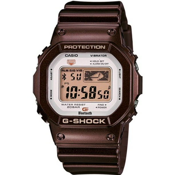 Casio Casio G Shock Bluetooth Men S Watch Red Wine Gb 5600aa 5 Walmart Com Walmart Com