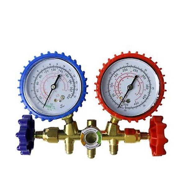 Refrigerant Universal Gauge Air Conditioning Refrigeration Kit Air Conditioning Tools for R12 R22 R502 R134A R404A R410A~10027