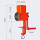 thumbnail image 5 of Manual Nut Grinder Ergonomic Long Handle Adjustable Structures Multifunctional Labor-saving Nut Sesame Walnut Chopper Jikaixiang, 5 of 5