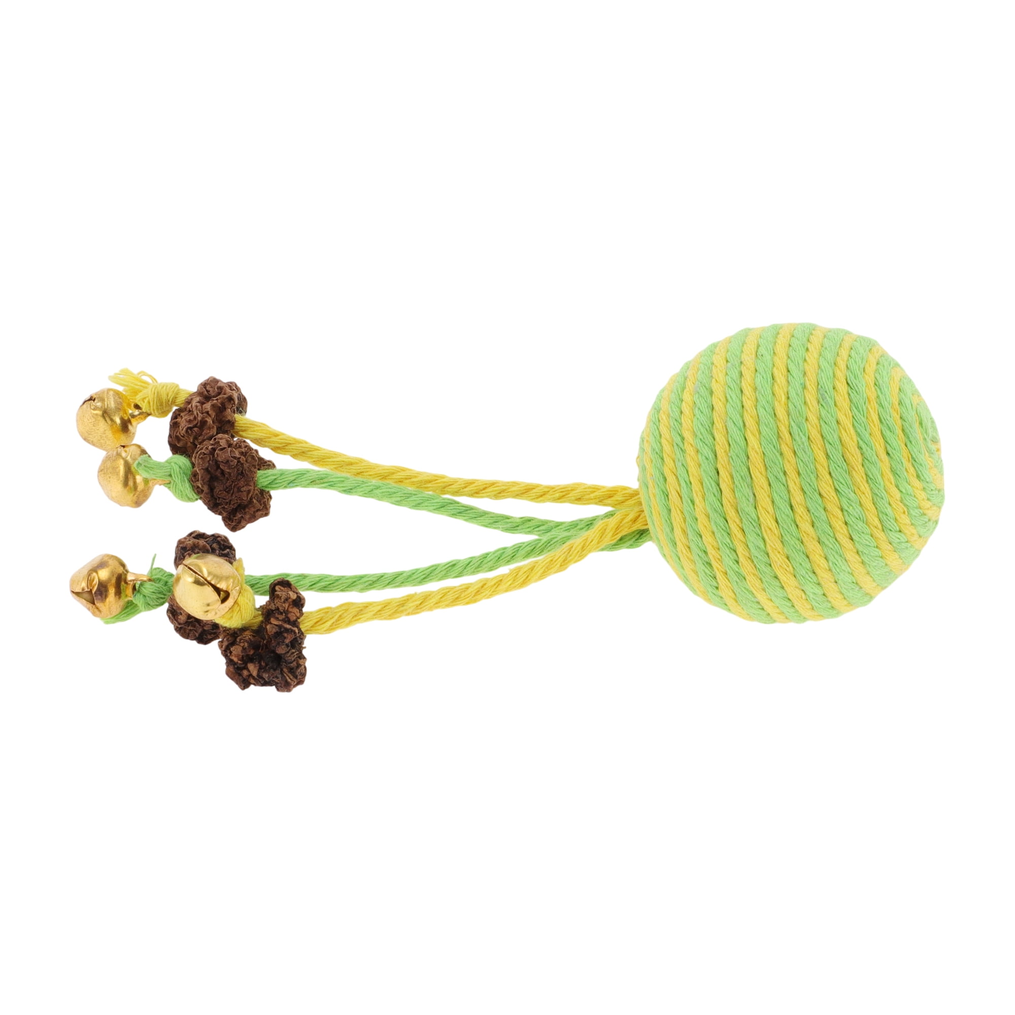 Unique Bargains Safe Teeth Cleaning Chew Balls for Cat [Gall Fruit Combination]