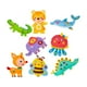 thumbnail image 1 of Kit de costura DIY de 8 piezas, suministros para manualidades de costura para niños, material para muñecos de animales para preescolar, 1 of 9