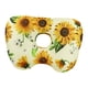 thumbnail image 3 of Almohada ergonómica para dormir de lado con orificio para la oreja, ideal para viajes y sala de estar. Amarillo, 3 of 7