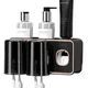 thumbnail image 4 of Porta Cepillos De Pared Belug Organizador Con Dispensador De Pasta Negro bordos Rosa, 4 of 5