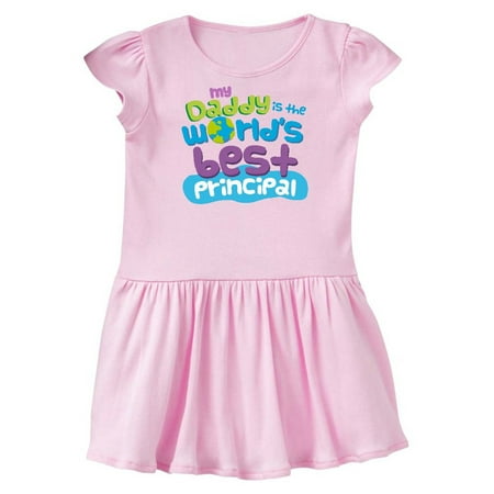 Daddy worlds Best Principal Toddler Dress
